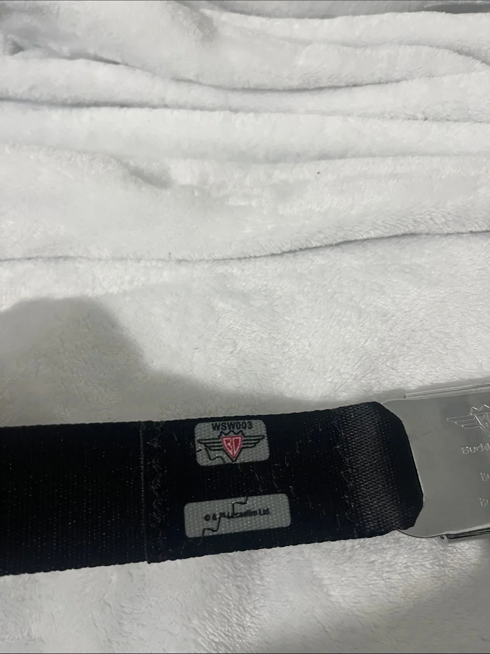 Buckle Down Bot’s Star Wars Storm Trooper Seatbelt style belt